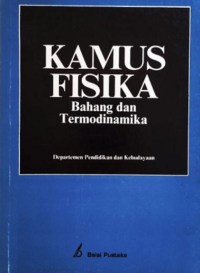 Image of Kamus Fisika : Bahang dan Termodinamika