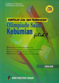 Image of Kumpulan Soal dan Pembahasan Olimpiade Sains Kebumian, jilid 1