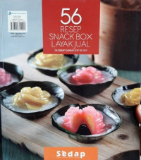 Image of Majalah SEDAP : 56 Resep Snack Box Layak Jual