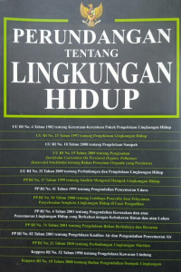 Image of Perundangan tentang Lingkungan Hidup